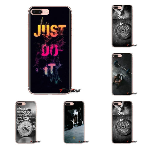 Crossfit Kettlebells weightfit For Samsung Galaxy J1 J2 J3 J4 J5 J6 J7 J8 Plus 2018 Prime 2015 2016 2017 Silicone Phone Bag Case