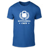 Fashion Design Shipping KETTLEBELL CREW Casual Fit T-Shirt Various Colours and Sizes Gymer Muscle Weights Print Round Neck Man