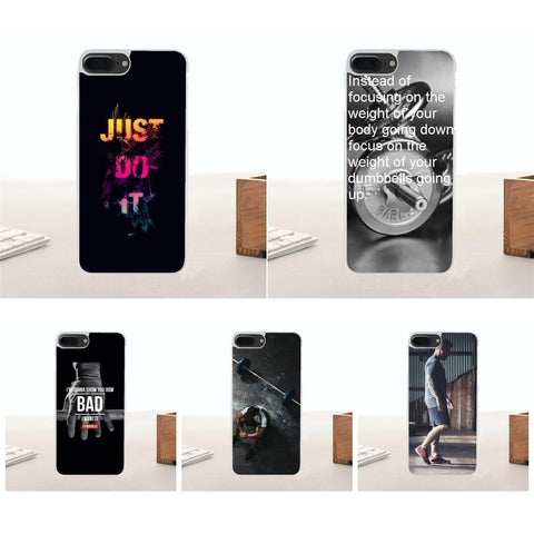 Crossfit Kettlebells Weightfit TPU Phone Cases For Huawei Honor Mate 7 7A 8 9 10 20 V8 V9 V10 G Lite Play Mini Pro P Smart
