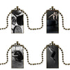 Fashion Glass Cabochon Pendant Necklace With Women Bronze Plated Statement Jewelry For Child Crossfit Kettlebells Logo