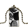 Fashion Glass Cabochon Pendant Necklace With Women Bronze Plated Statement Jewelry For Child Crossfit Kettlebells Logo