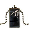 Fashion Glass Cabochon Pendant Necklace With Women Bronze Plated Statement Jewelry For Child Crossfit Kettlebells Logo