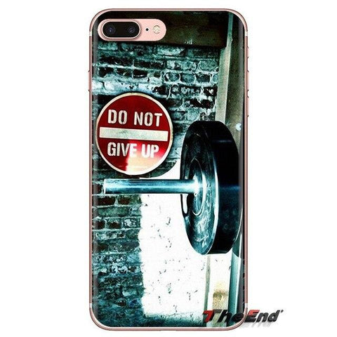 Crossfit Kettlebells weightfit For Sony Xperia Z Z1 Z2 Z3 Z5 compact M2 M4 M5 C4 E3 T3 XA Huawei Mate 7 8 Y3II Mobile Phone Case