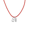 Fishhook Zinc Alloy Kettlebell Pendant Necklace Sport Bodybuilding Statement  Silcer Plated I WILL Charm For Men/Women