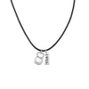 Fishhook Zinc Alloy Kettlebell Pendant Necklace Sport Bodybuilding Statement  Silcer Plated I WILL Charm For Men/Women
