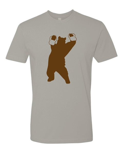 Men'S Funny Workout T Shirt | Kettlebell Bear Top Quality Cotton Casual Men T Shirts Free Shipping Fashion 100% Cotton T Shirt