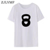 Zjlvmf Heart Kettlebell Women T-shirt Cotton Fashion Casual Graphic Tees Women Harajuku Cotton Big Size Cute Print T Shirt Women
