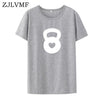 Zjlvmf Heart Kettlebell Women T-shirt Cotton Fashion Casual Graphic Tees Women Harajuku Cotton Big Size Cute Print T Shirt Women