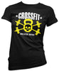 2019 Hot Sale Fashion T-shirt Woman CROSSFIT Death Areas Skull GYMS Trains Kettlebell Bar Tee Shirt