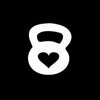 15X12CM LOVE Kettlebell 8 Modeling Lovely Car-styling Car Sticker Vinyl Decal Black/Silver S8-0307