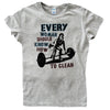 2018 Hot Sale Fashion Everywoman ... Crossfit Trains Kettlebell Fitness Workout Grey T-Shirt Tee Shirt Fashion