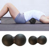 Sports Yoga Double Ball Yoga Massage Ball Yoga Silicone Smooth Balance Ball Fitness Massage Pilates Training Supplies