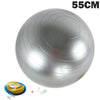 Yoga Balls Pilates Fitness Gym Massager point Balance Fitball Exercise Workout Ball 45/55/65/75/85CM with pump