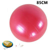 Yoga Balls Pilates Fitness Gym Massager point Balance Fitball Exercise Workout Ball 45/55/65/75/85CM with pump