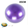 Yoga Balls Pilates Fitness Gym Massager point Balance Fitball Exercise Workout Ball 45/55/65/75/85CM with pump