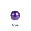 55/65/75cm Sports Yoga Balls Bola Pilates Fitness Ball Gym Balance Fitball Exercise Pilates Workout Massage Ball
