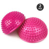 Inflatable Yoga Foot Massage Ball 16CM Massage Balance Pods Body Rolling Foot Wakes Spiky Point for Gym Fitness Pilates