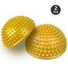 Inflatable Yoga Foot Massage Ball 16CM Massage Balance Pods Body Rolling Foot Wakes Spiky Point for Gym Fitness Pilates