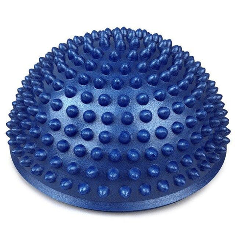 Inflatable Yoga Foot Massage Ball 16CM Massage Balance Pods Body Rolling Foot Wakes Spiky Point for Gym Fitness Pilates