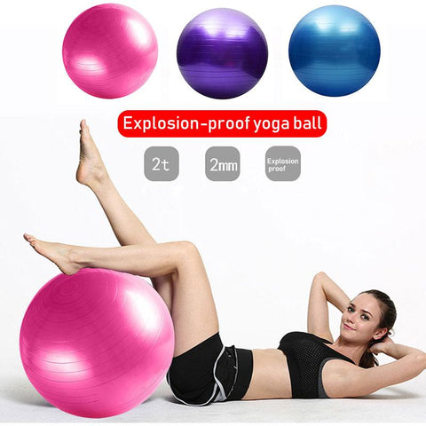 PVC Laputian Yoga Ball Health Care Woman Durable Balance Ball Exercise Equipment GYM & FITNESS ACCESSORIES Postpartum Recovery