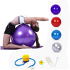 Pilates Fitball Yoga Ball Thickened Explosion-Proof PVC Fitness Ball Exercise Ball 55cm Beginner Balance Ball Pilates Equipment