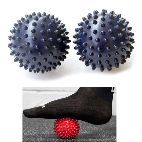 Fitness Balance Ball Exercise Hand Foot Body Pain Stress Massager Relief Trigger Point Health Care Sport Random Color