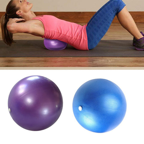 2Pcs Exercise Ball - Professional Anti-Burst Fitness, Balance Ball Pilates Yoga Gym Workout Training Balance Strength 25cm