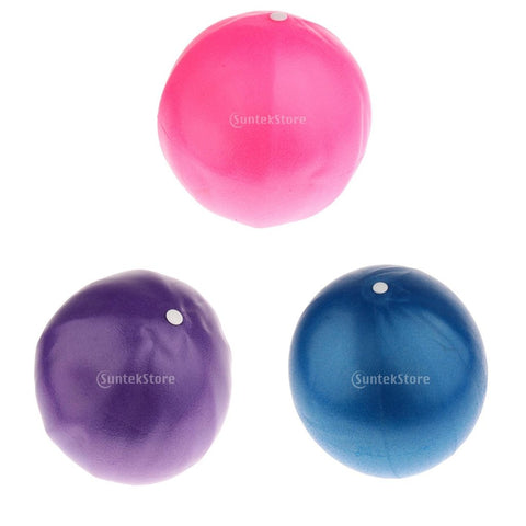 1 Pcs 15cm/25cm Mini Yoga Ball Physical Fitness Yoga Gym Balance Ball Pain Relief Anti-Burst Indoor Exercise Unisex Women