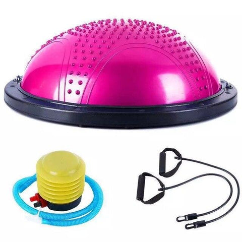JUFIT High Quality Thickened Explosion-proof  Yoga Ball Body Semicircular Balance Ball Fitness Exercise Gym Equipment