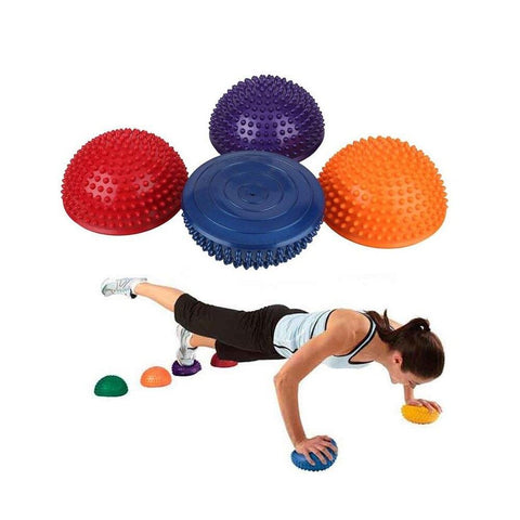 Yoga Durian Ball Massage Mat Trigger Point Half ball Body Fitness Balance Ball