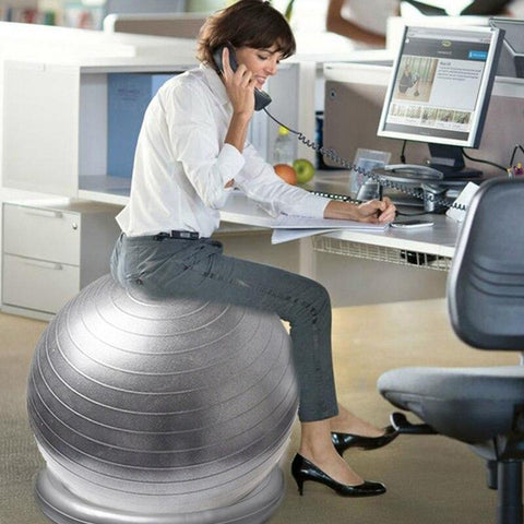 Yoga Workout Ball Thickening Explosion-Proof Convenient Exercise Tools Women Gym Home Yoga Fitness Equipment Balance Ball