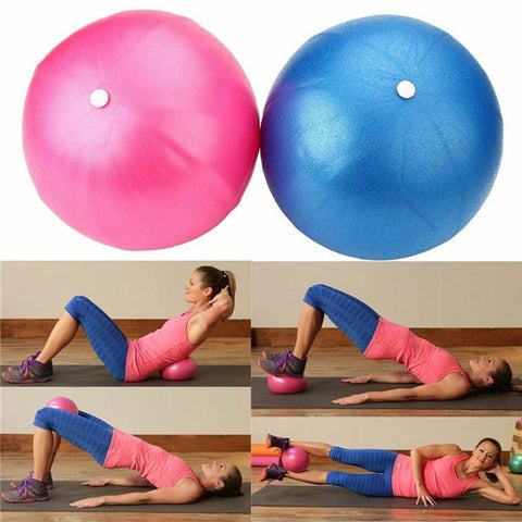 25cm Yoga Ball Exercise Gymnastic Fitness Pilates Ball Balance Exercise Gym Fitness Yoga Core Ball Indoor Training Yoga Ball