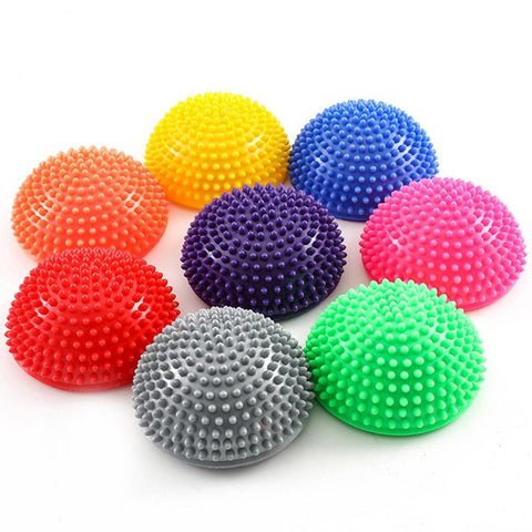 Fitness Arch Balance Ball Foot Muscle Massage Relaxation Therapy Yoga Tools yoga ball exercise ball
