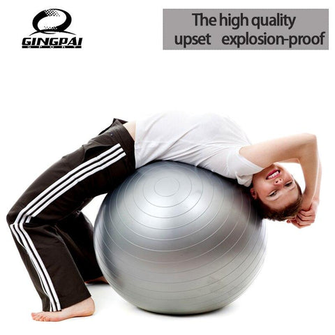 55cm Yoga Ball Physical Fitness Ball Appliance Exercise balance Ball Fitball yoga home trainer balance pods GYM YoGa Pilates