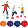 Yoga Half Ball Fitness Appliance Exercise Balance Ball Massage Roller Ball Yoga Massager Relief Muscles Relax Health Balance Pod