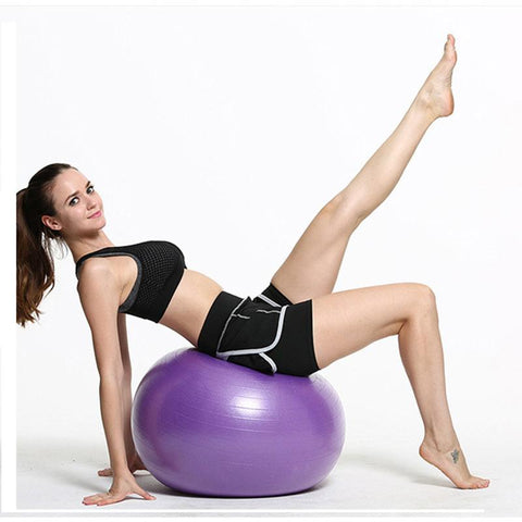 75CM PVC Yoga Ball Anti-explosion Physical Fitness Ball for Fitness Appliance Exercise Balance Ball Home Trainer Pods Pilates