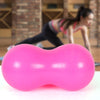 Inflatable Yoga Peanut Ball Air Pump Exercise Fitness Gym Pilates Burstproof Balance Ball Waist Slimming Back Relax Train