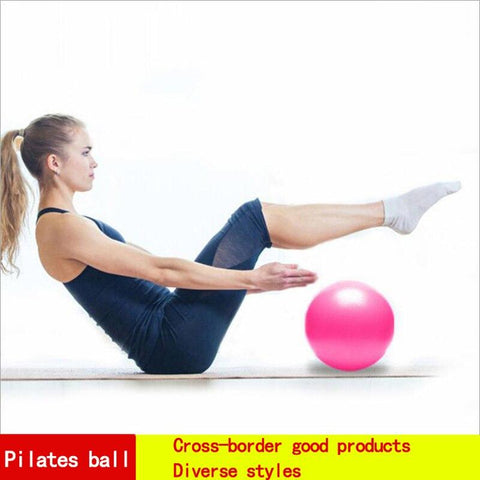 25cm PVC Mini Yoga Ball Physical Fitness Gym Balls for Appliance Exercise Balance Ball Home Trainer Pods Pilates CrossFit