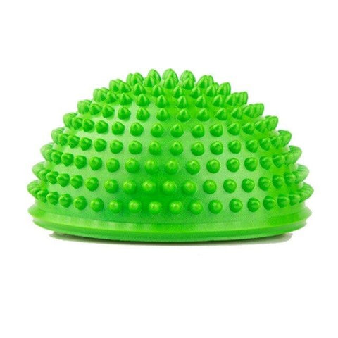 Yoga Half Ball Physical Fitness Appliance Exercise PVC Inflatable Yoga Balls Massage Point Stepping Stones Pilates Balance Ball