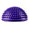 Yoga Half Ball Physical Fitness Appliance Exercise PVC Inflatable Yoga Balls Massage Point Stepping Stones Pilates Balance Ball