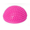 Yoga Half Ball Physical Fitness Appliance Exercise Balance Ball PVC Inflatable Massage Point Stepping Stone For Gym Yoga Pilates