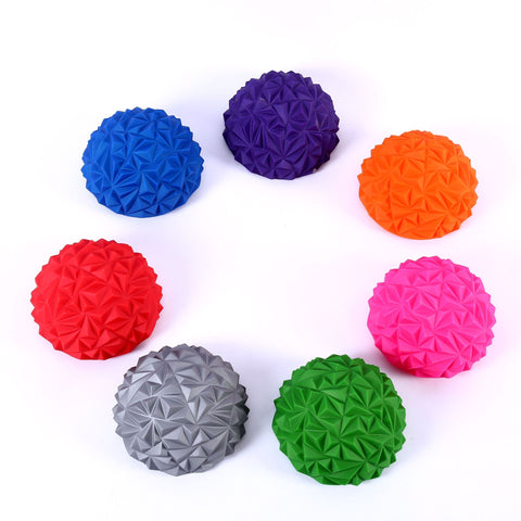 Yoga Half Ball Physical Fitness Appliance Exercise Balance Ball Point Massage Stepping stones Balance Pods Gym Pilates