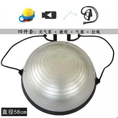 Thickening Explosion-proof Yoga Fitness Wave Speed Ball Rehabilitation Training  Hemisphere Yoga Balance Ball Sports Equipment