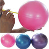 25cm PVC Mini Yoga Ball Physical Fitness Gym Balls for Appliance Exercise Balance Ball Home Trainer Pods Pilates CrossFit