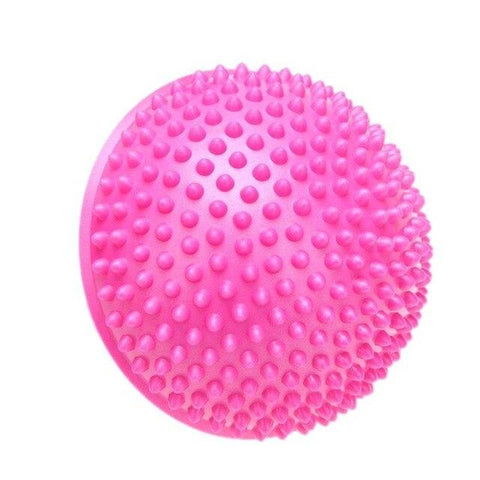 Yoga Half Ball Physical Fitness Appliance Exercise Balance Ball Point Massage Stepping Stones GYM Yoga Balls Pilates 4 Color Z65