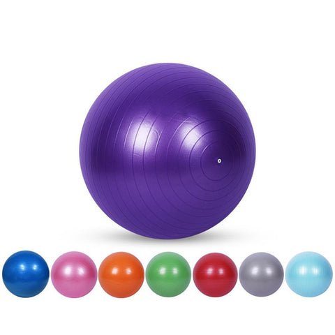 Yoga Exercise Ball Anti-Slip Ball Chair Anti-Burst Balance Ball Extra Thick Birthing Ball with Pump yoga ball balance ball