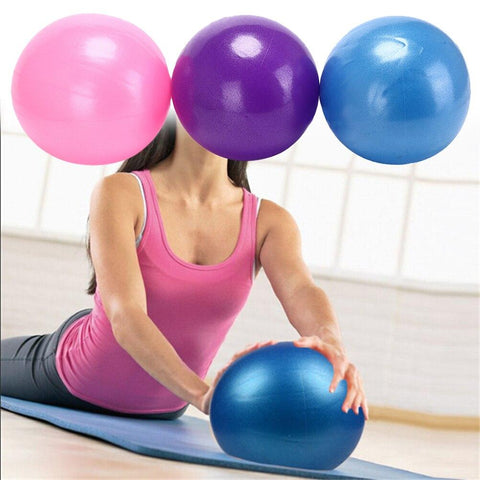 3 Colors 25cm Mini Yoga Ball Pilates Physical Fitness Ball For Fitness Appliance Exercise Balance Ball Home Trainer Balance