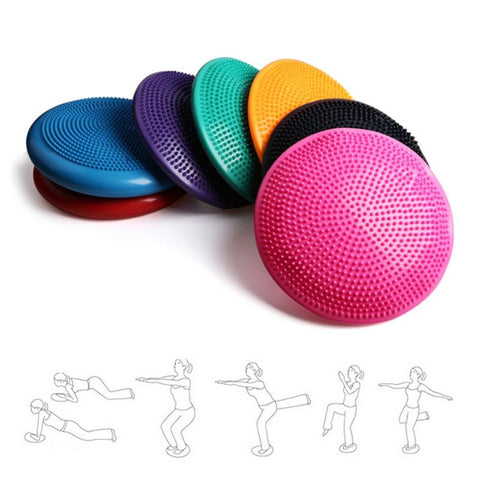 Balance cushion yoga massage cushion balance pad cushion thickening riot yoga balance ball ankle rehabilitation cushion