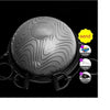 55 cm new yoga balance ball gym exercise ball pilates half yoga ball practice training fitness ball with strings and pumps