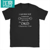 Dungeons And Dragons Gym Workout Dnd D20 Dice Weight Lifting T Shirt for Men Tops Tees 100% Cotton Crew Neck Funny T-Shirt Tops